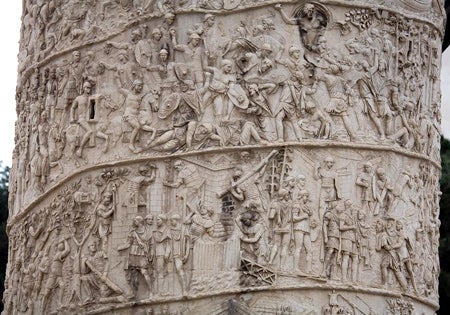 Imperial Forum – Trajan’s Column, Built in 113 AD