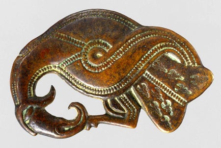 Brooch in shape of Bird, 500-600 AD. The Metropolitan Museum of Art