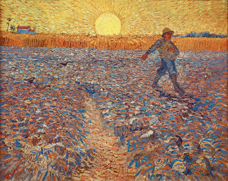 Vincent van Gogh | Sower | 1888 | Rijksmuseum Kröller-Müller | Image and original data provided by Erich Lessing Culture and Fine Arts Archives/ART RESOURCE, N.Y.; artres.com