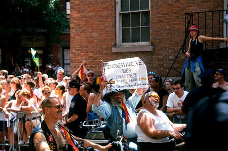 Larry Qualls | Heritage of Pride March, 30th Anniversary of the Stonewall Riots | 27 June, 1999 | New York City, NY | Image and original data provided by Larry Qualls