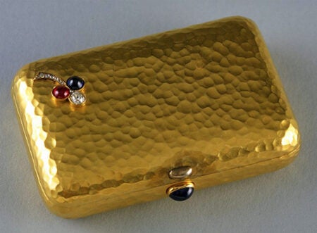 Peter Carl Faberge | Box | 19th - 20th century | gold ruby, sapphire, diamonds | Fine Arts Museums of San Francisco Collection