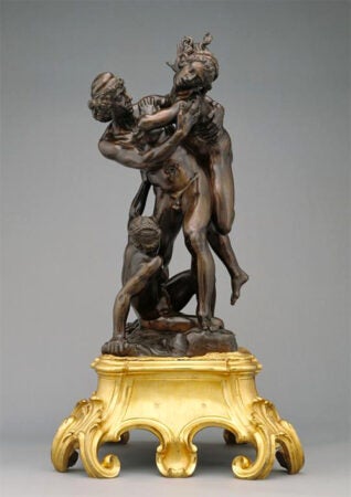 Giovanni Francesco Susini, The Abduction of Helen by Paris, 1627; 18th century (base). Image and original data provided by The J. Paul Getty Museum
