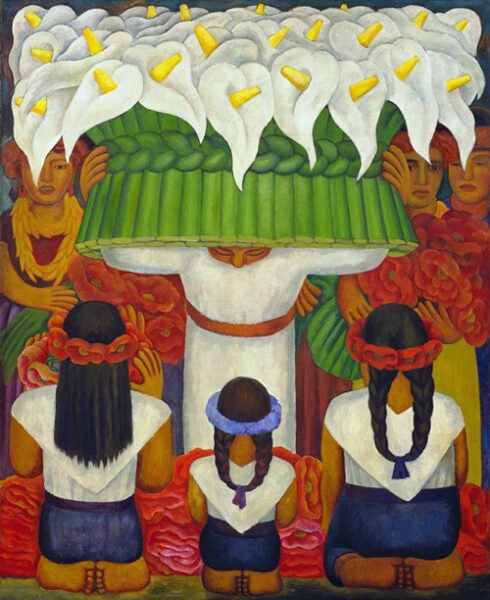 Diego Rivera, Flower Festival: Feast of Santa Anita,1931. Gift of Abby Aldrich Rockefeller, The Museum of Modern Art