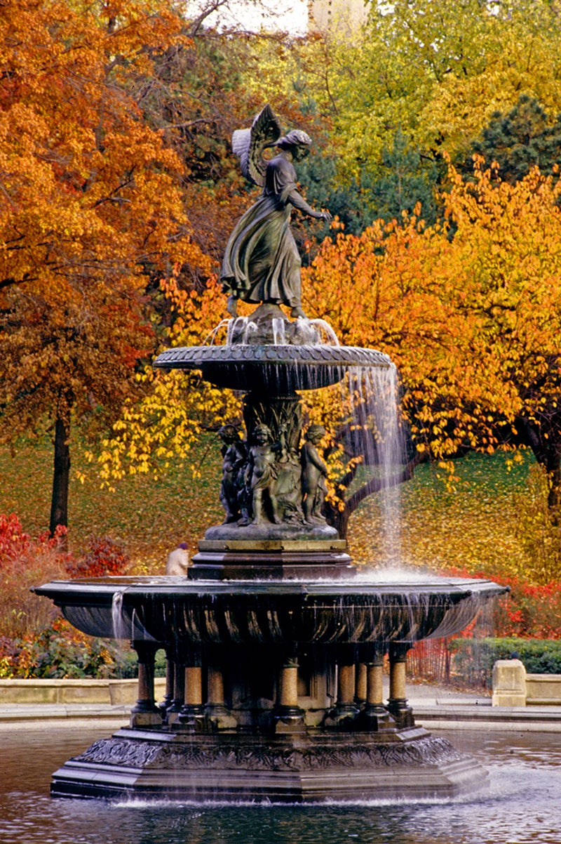 Sara Cedar Miller, Bethesda Fountain; Angel of the Waters, Central Park, New York. Image and original data provided by the Foundation for Landscape Studies; © Sara Cedar Miller