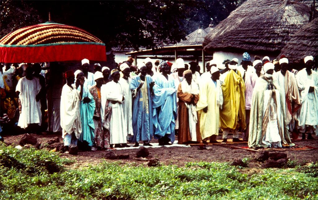 Herbert Cole, People gathered for Ramadan Festival