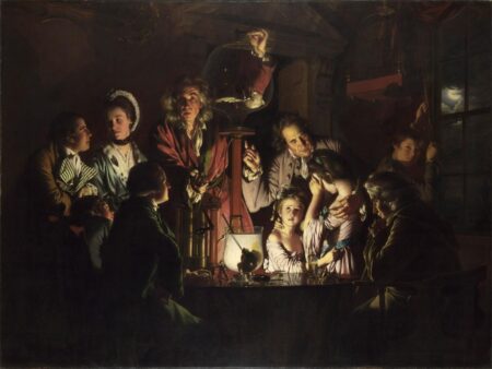 Joseph Wright of Derby, An Experiment on a Bird in the Air Pump, 1768. The National Gallery, London
