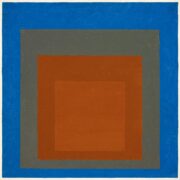 Josef Albers; Study for Homage to the Square, Excentric, 1961. Image © Museum of Art, Rhode Island School of Design, Providence