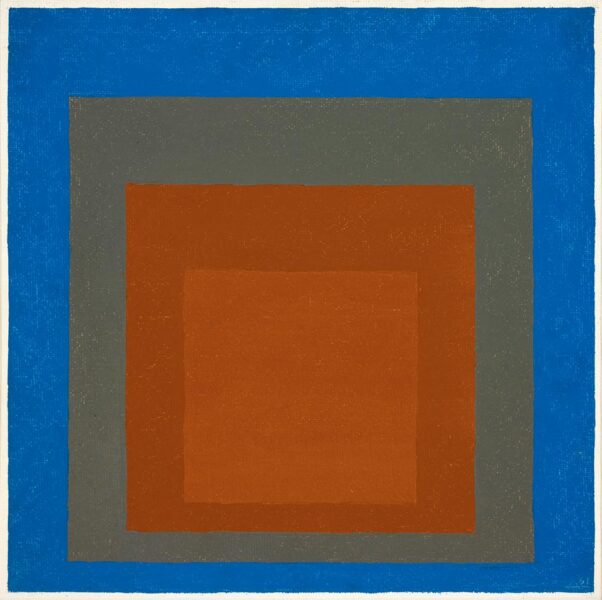 Josef Albers; Study for Homage to the Square, Excentric, 1961. Image © Museum of Art, Rhode Island School of Design, Providence