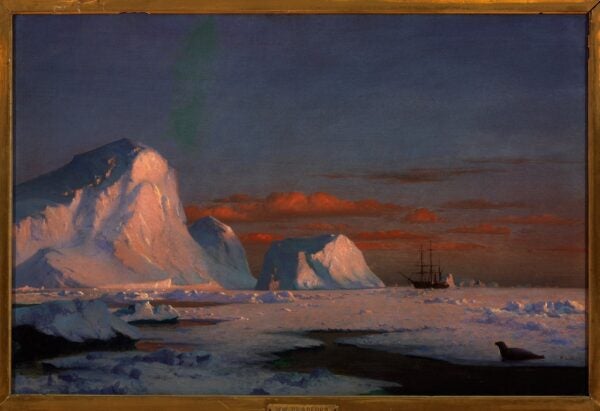 William Bradford, Arctic Sunset, 1874