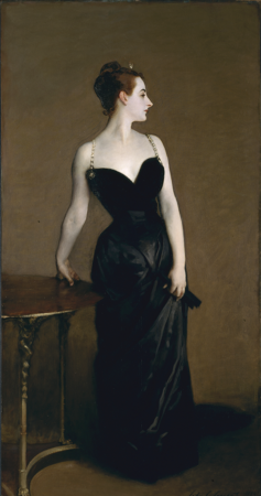 John Singer Sargent, Madame X, 1883-84. Image provided by The Metropolitan Museum of Art.