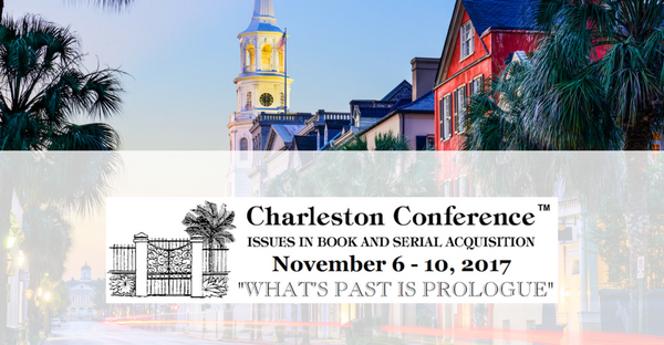 JSTOR @ Charleston Conference