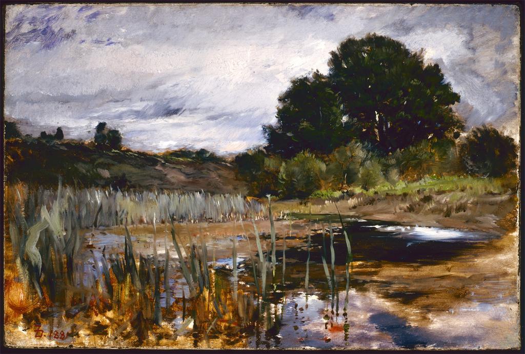 Frank Duveneck, Polling Landscape, 1881