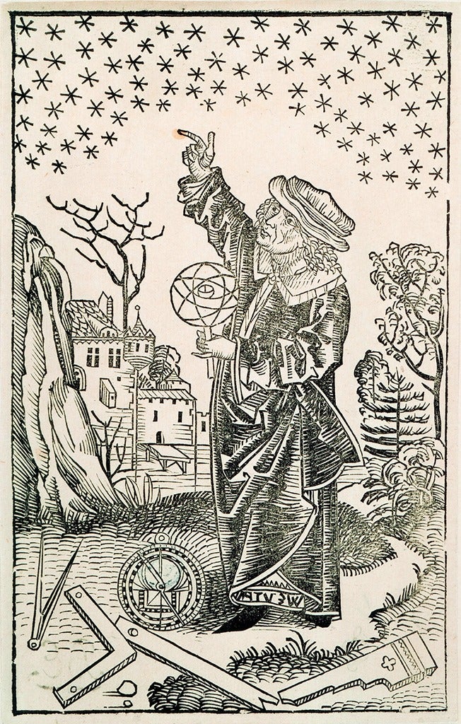 Michael Wolgemut. The Astronomer. c. 1490.