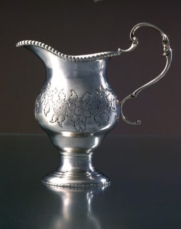Myer Myers. Creampot. 1765-76. Image and original data provided by Sterling and Francine Clark Art Institute