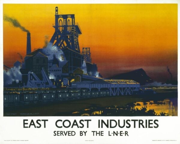 London & North Eastern Railway poster, 1938.