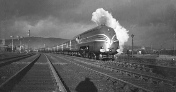 The "Coronation Scot" train at Penrith, 1938
