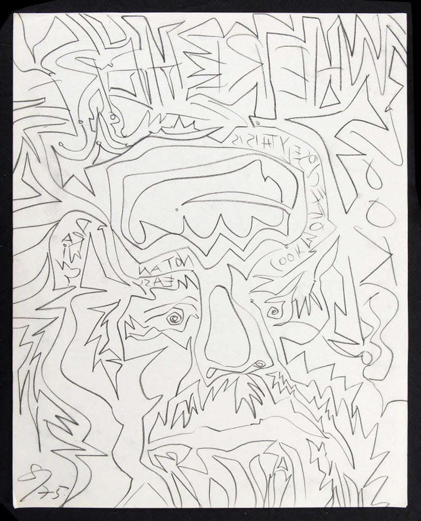 Joseph F. Stapleton. Look more closely this is not an easy drawing. 1975