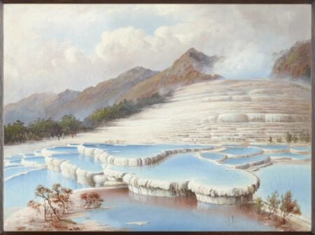 Charles Blomfield. White Terraces. 1882