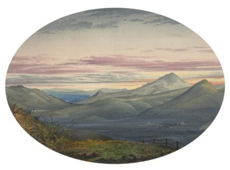 George O'Brien. Otago landscape. 1870.
