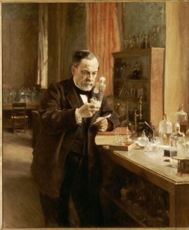 Albert Edelfelt. Louis Pasteur.