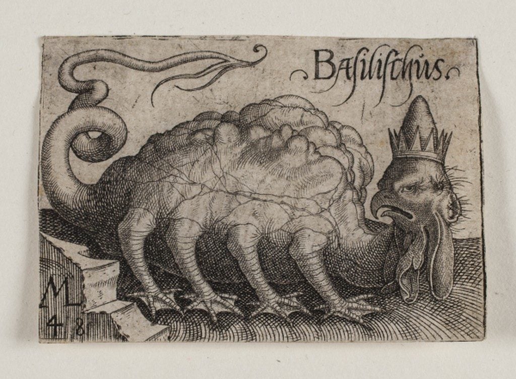Melchior Lorck. Basilisk. 1548.