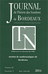 Journal de Théorie des Nombres de Bordeaux
