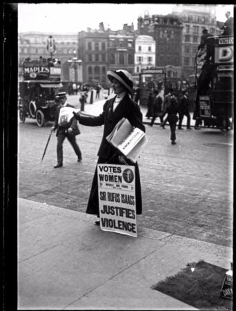 Ch. Chusseau-Flaviens (French). Angleterre Suffragette. ca. 1900-1919.