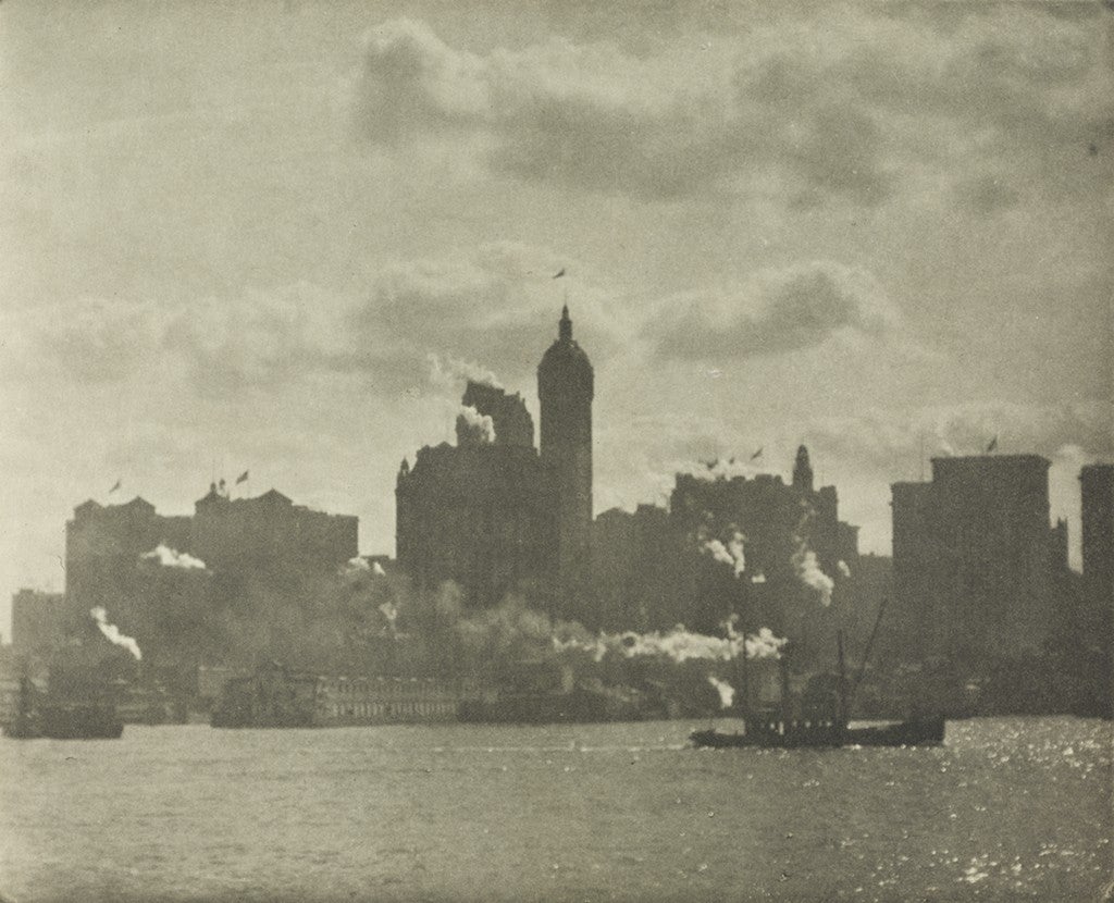 Alfred Stieglitz. Lower Manhattan. 1910.