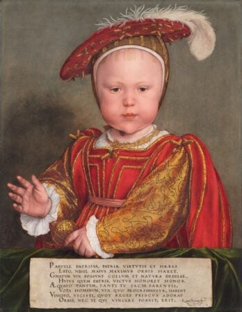 Painting of Edward VI as a Child