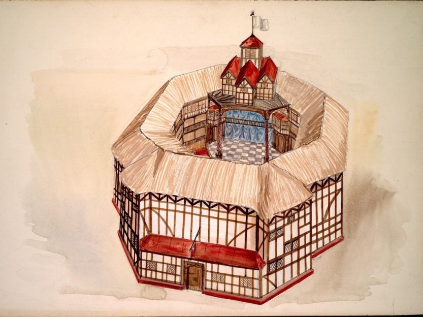 The original Globe Playhouse, 1599-1613