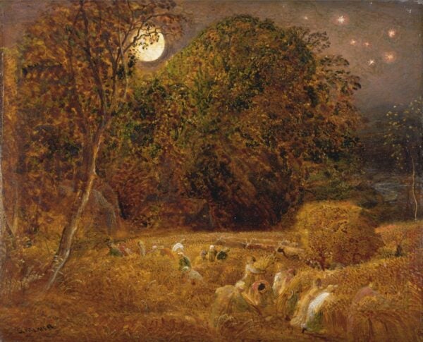 Samuel Palmer. The Harvest Moon. c. 1833