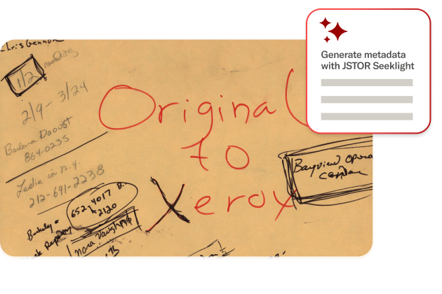 Engineering with purpose: How JSTOR Seeklight combines AI and human expertise to transform digital stewardship