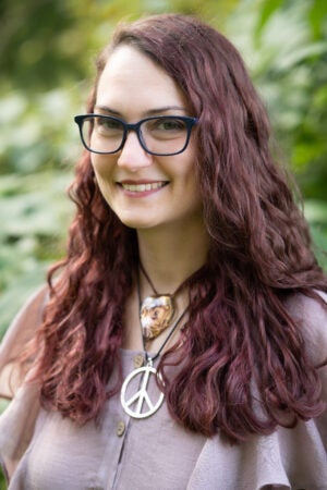 Headshot of Amy Gay, Senior Digital Humanities Outreach Manager.