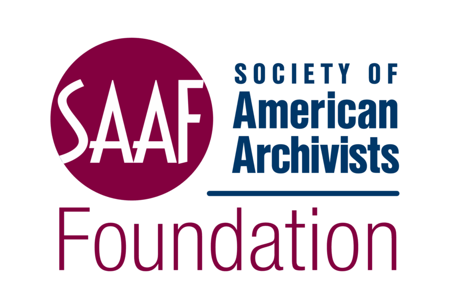 Logo for the Society of American Archivists Foundation.
