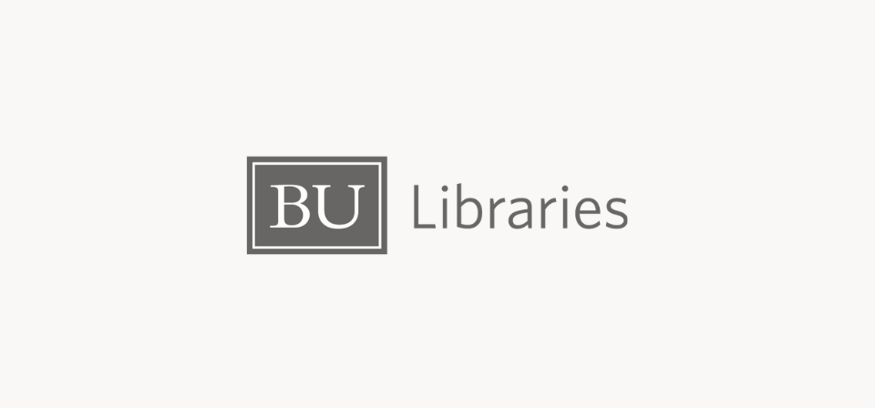Logo for Boston University Libraries