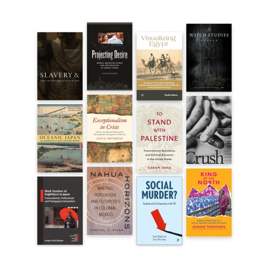Collage of book covers from JSTOR’s ebook collection