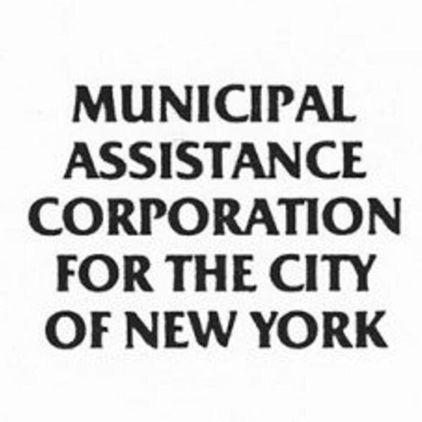 Black-and-white text logo reading “Municipal Assistance Corporation for the City of New York.”