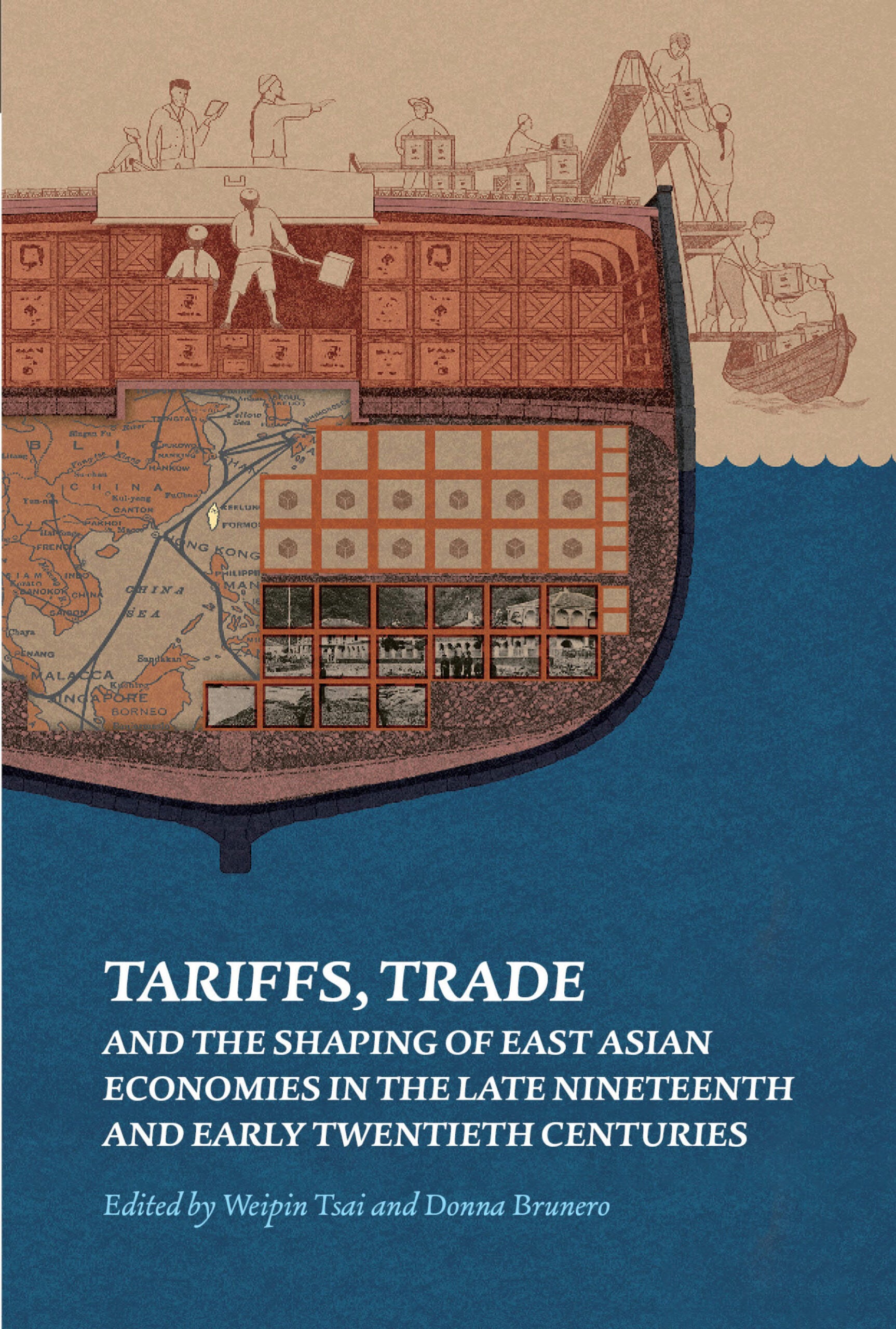 Book cover: Tarifs, trade and the shaping of east Asian economies in the late nineteenth and early twentieth centuries