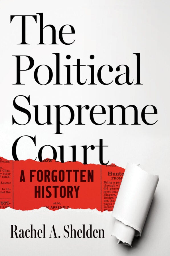 Book cover: The Political Supreme Court