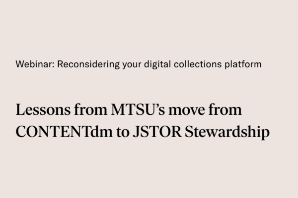 Tile with the webinar title