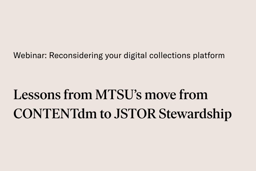 Tile with the webinar title